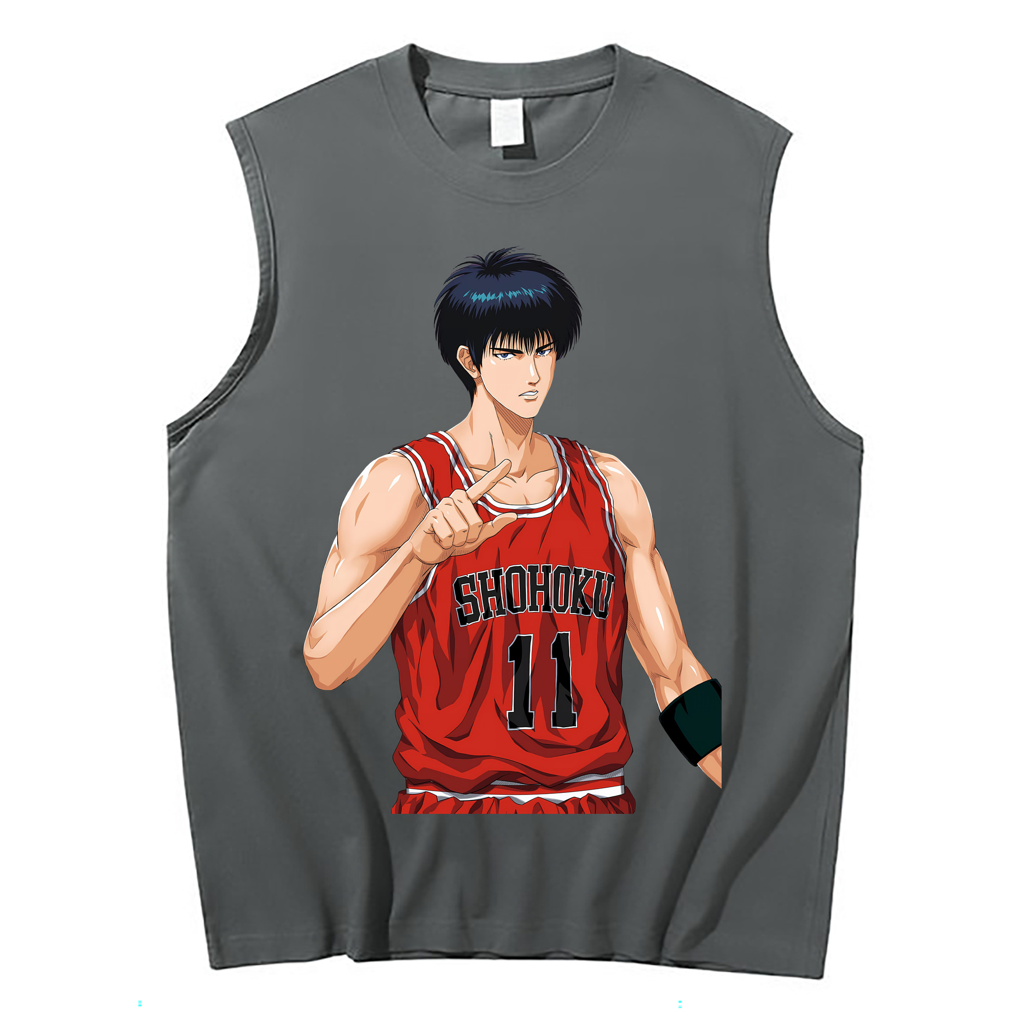 （画像用） SLAM DUNK／スラムダンク コットン100％タンクトップ（フロントプリント）